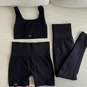 SETactive Sculptflex 3 Piece Set in Onyx